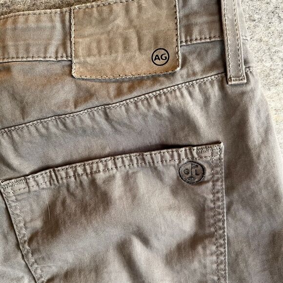 Adriano Goldschmied AG Graduate‎ Trouser Men’s 33R Tailored Leg Green Label Gray - Picture 4 of 10